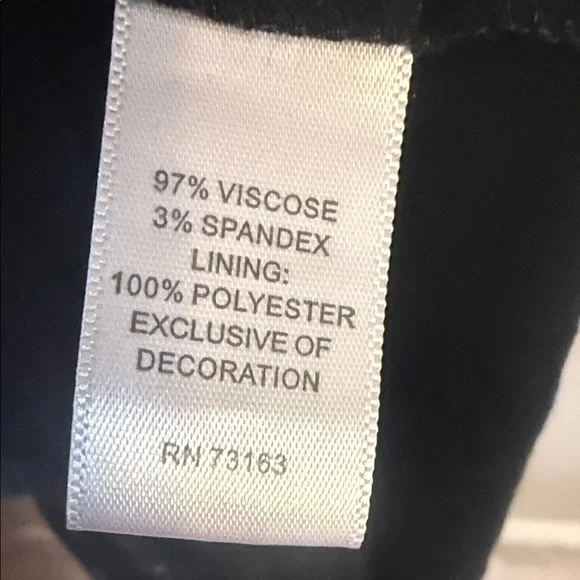 Cable & Gauge Black Maxi Dress with Cream Crochet Waistband - Picture 5 of 5